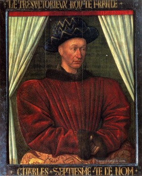  jean - Karl VII  König von Frankreich Jean Fouquet